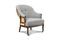 Miniatura Sillón redondo gris Léonie Clipped