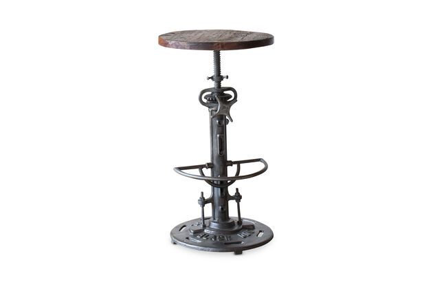 Taburete alto y ajustable Salvage